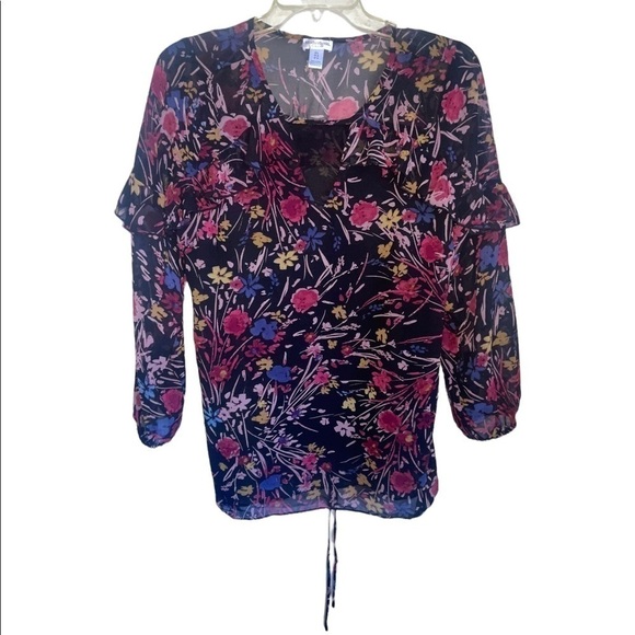 🌻Motherhood Maternity Blouse. Size Large - Picture 2 of 6